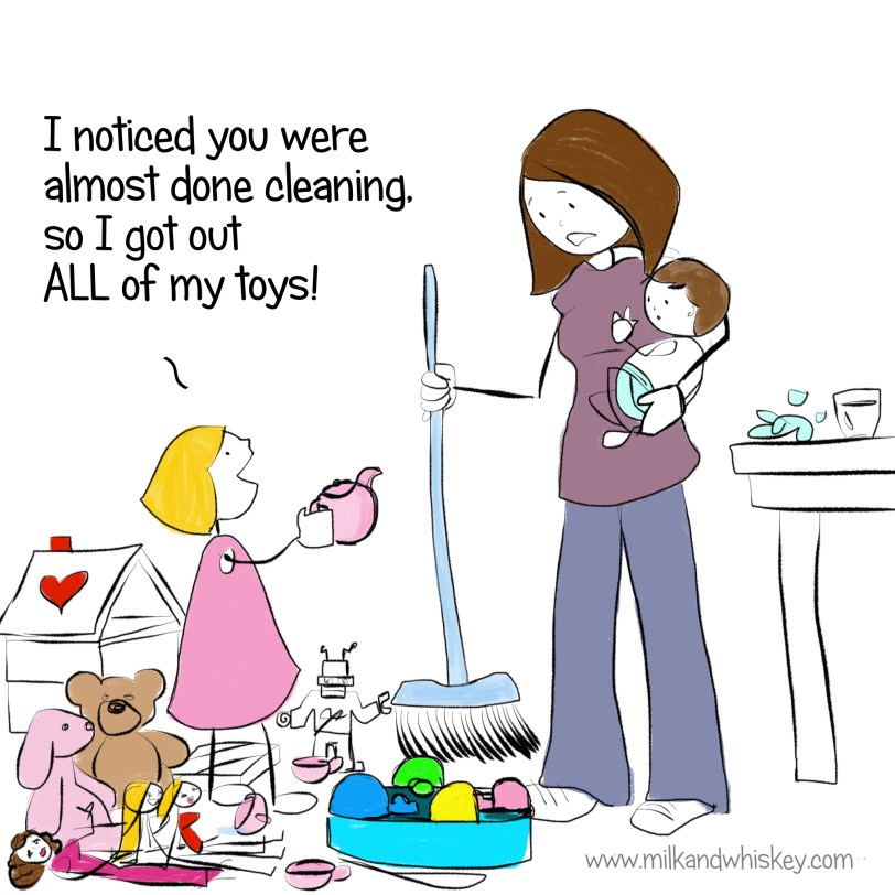 Cleaning is hard. Don't bother.