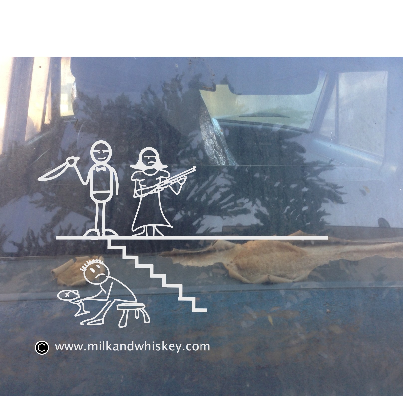 Family Window Stickers by Whiskey. | Milk & Whiskey