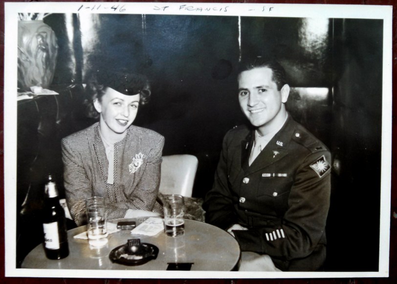 Art and Ping at the St Francis in SF, 1946