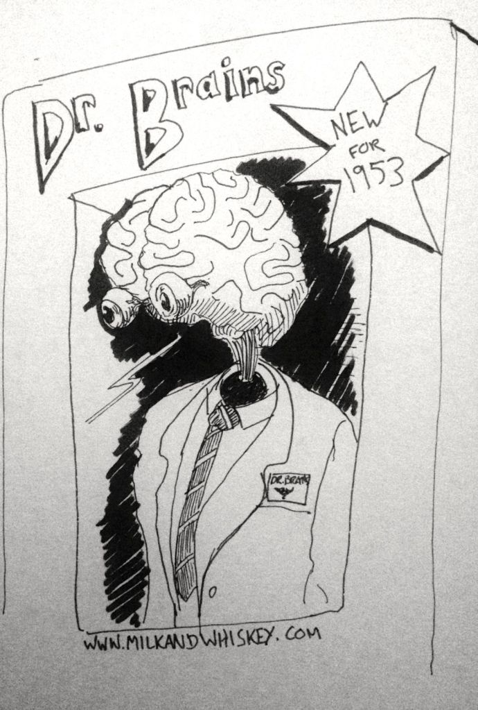 Super rare mint in box Dr Brains!