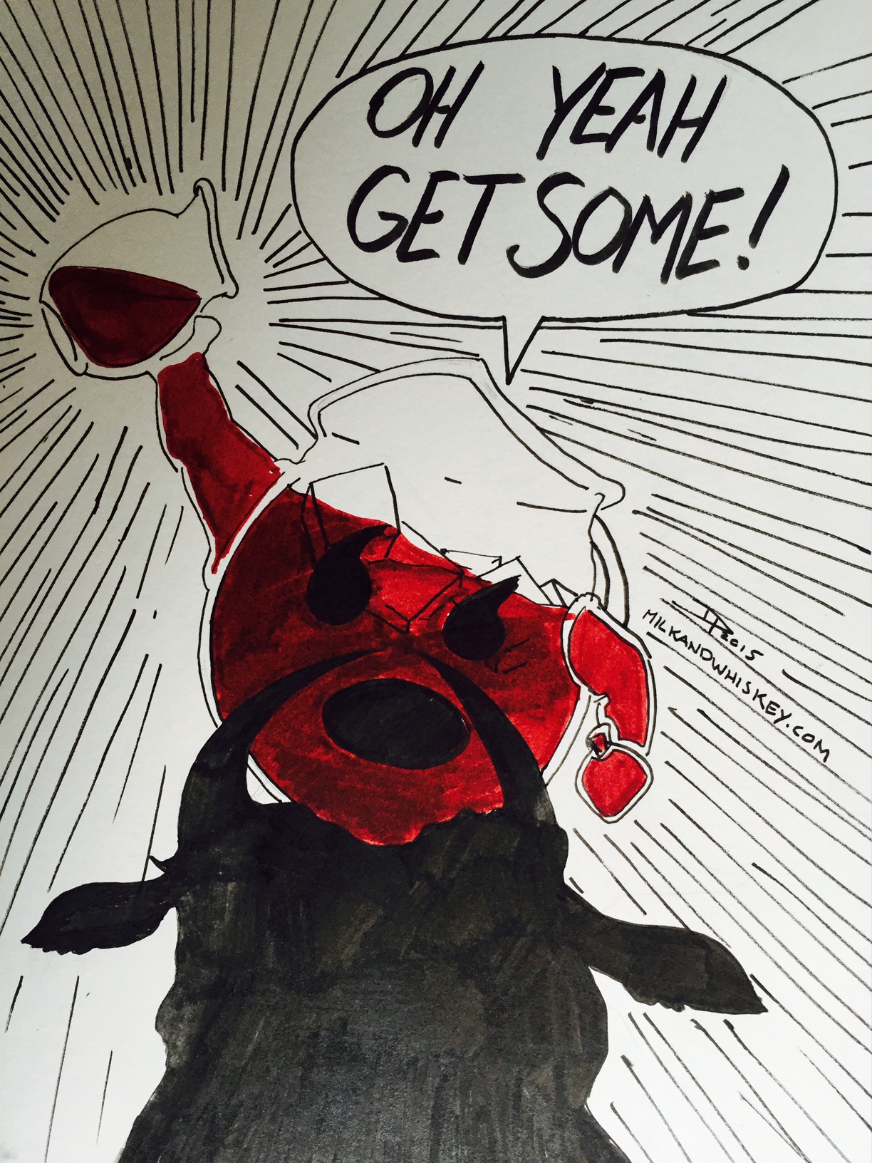 KoolAid and Malt Liquor. Milk & Whiskey