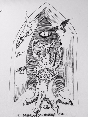 What??? Only one sheet of paper left?