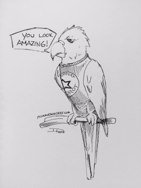 The Emotional Support Parrot